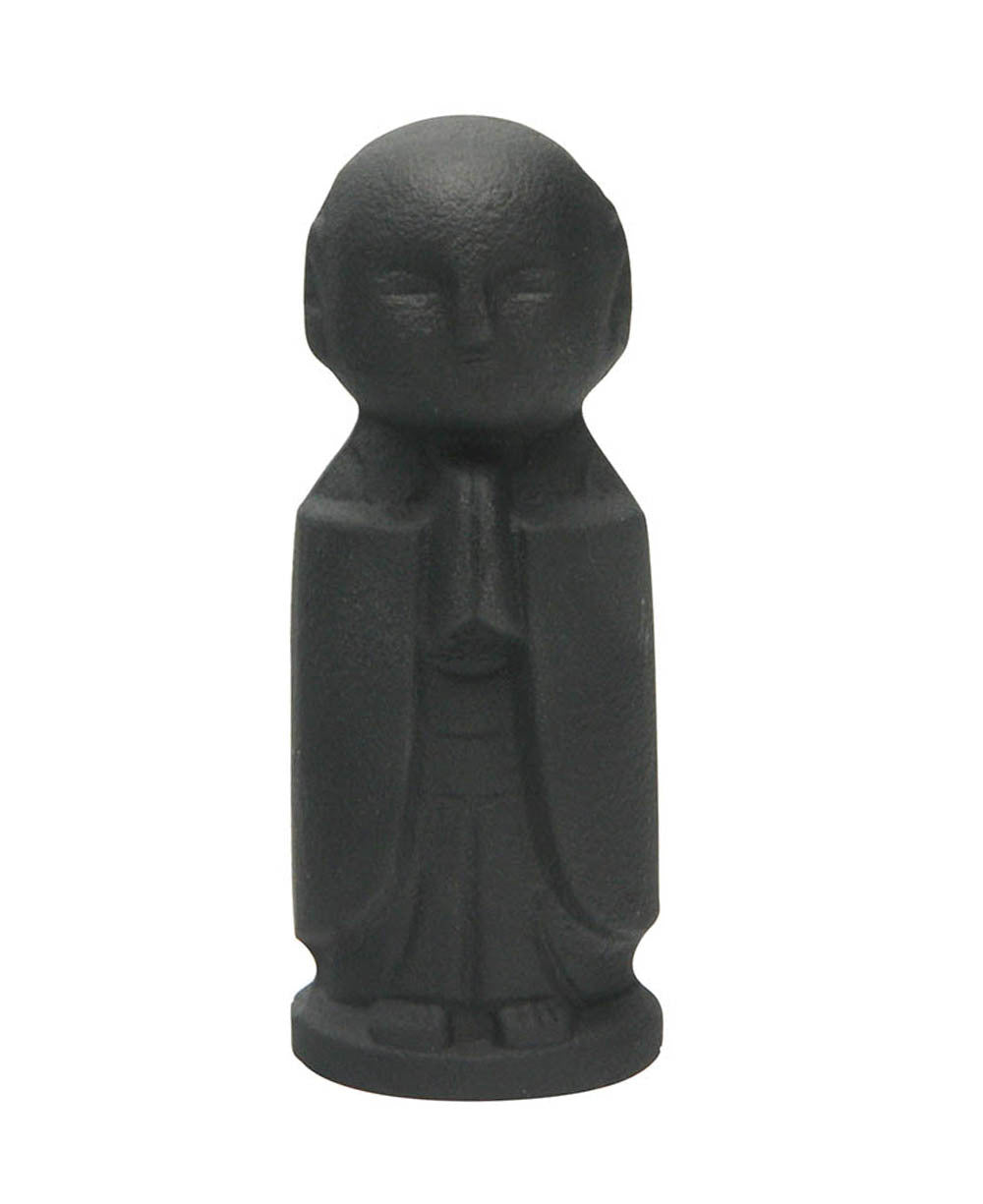 Cast Iron Praying Jizo Statue, Japan