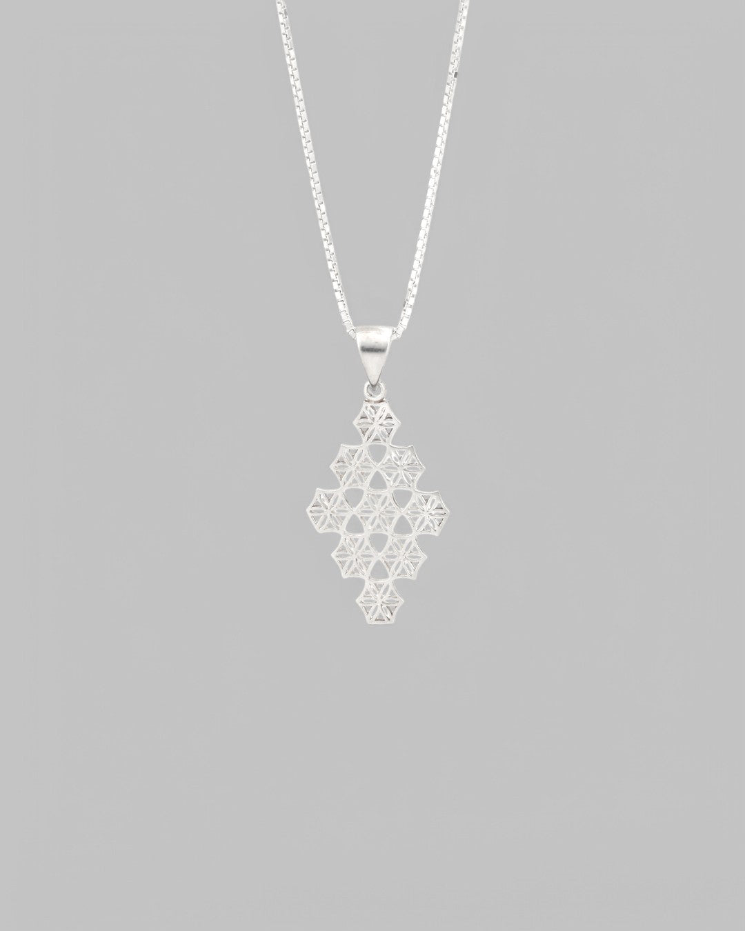 Dainty flower of life necklace