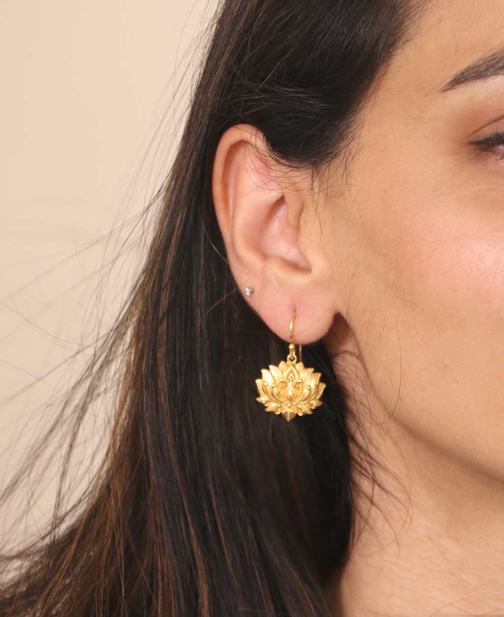 Blooming Lotus Earrings