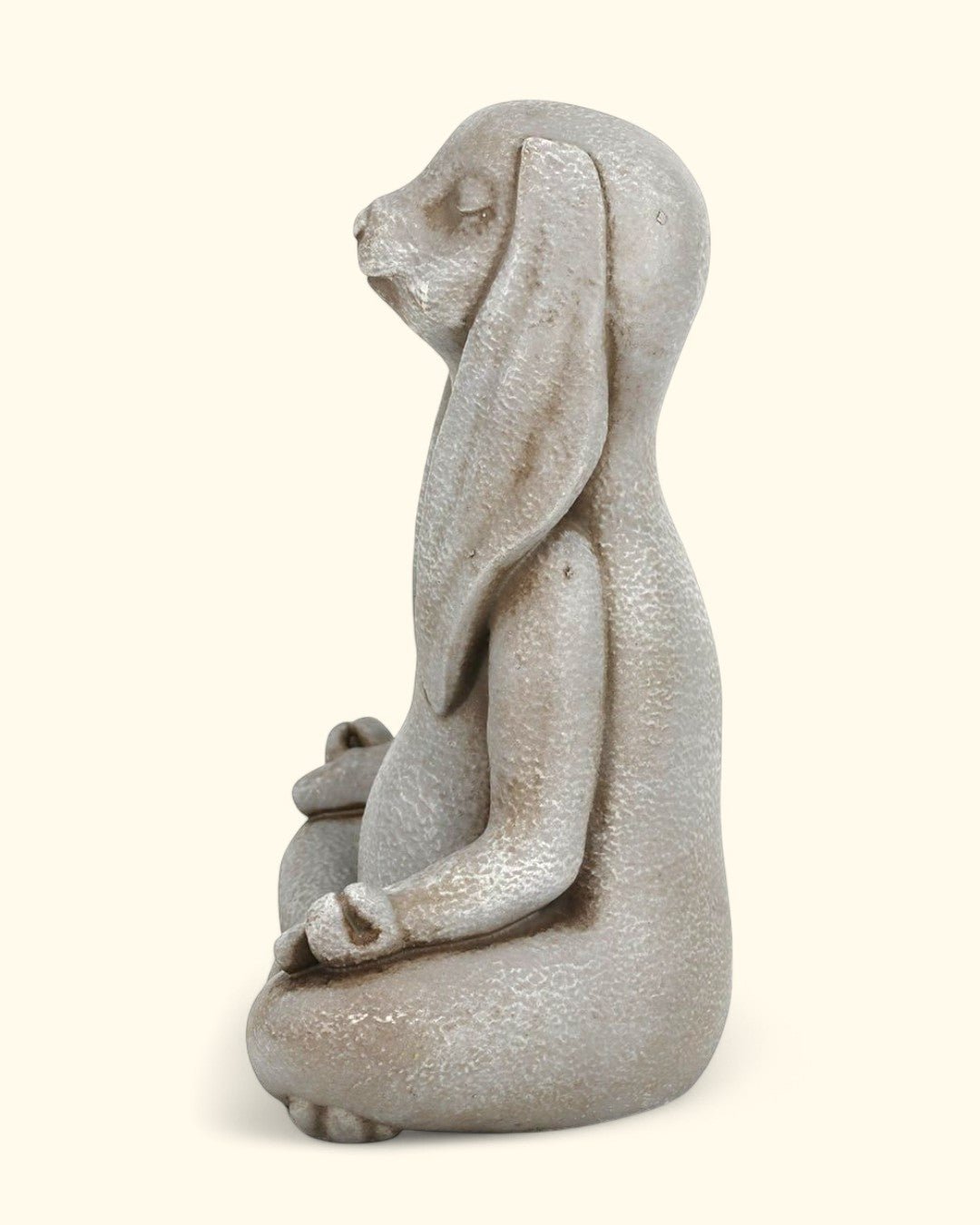 Adorable Small Meditating Bunny Statue - Sculptures & Statues