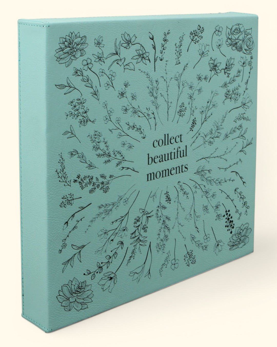 Aqua Collect Beautiful Moments Artistic Floral Wall Hanging - Posters, Prints, & Visual Artwork