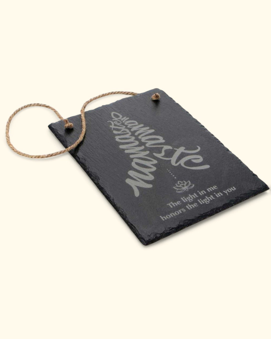 Artistic Namaste Slate Wall Hanging - Wall Hanging