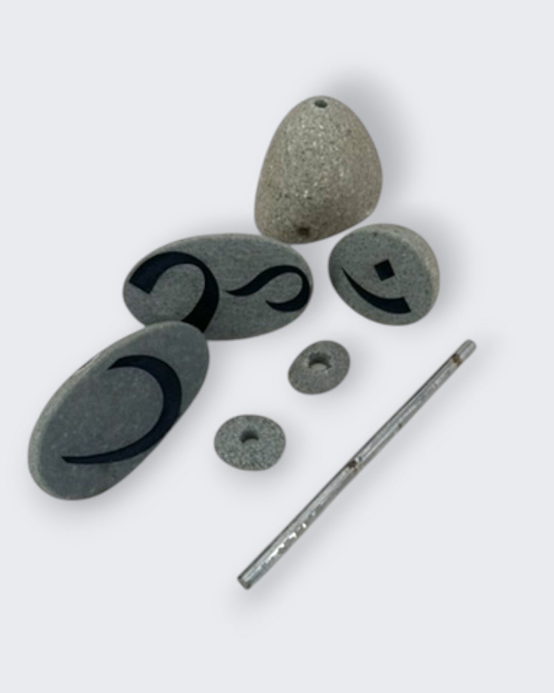 Artistic Om Garden Cairn Sculpture - Sculptures & Statues