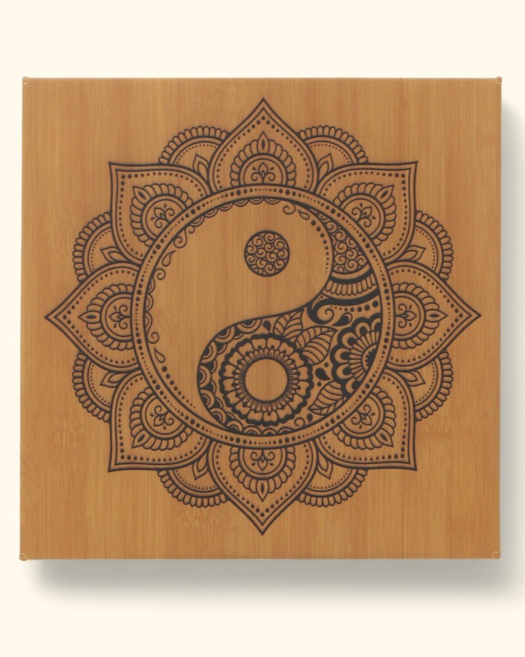 Artistic Yin Yang Balancing Wall Hanging - Wind Chimes