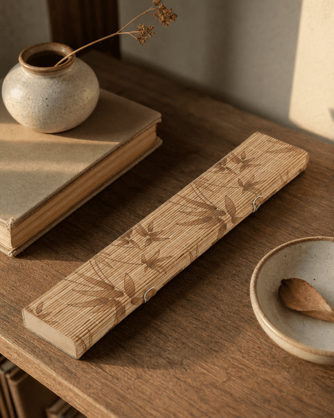 Bamboo Meditation Mala Box - Jewelry Boxes