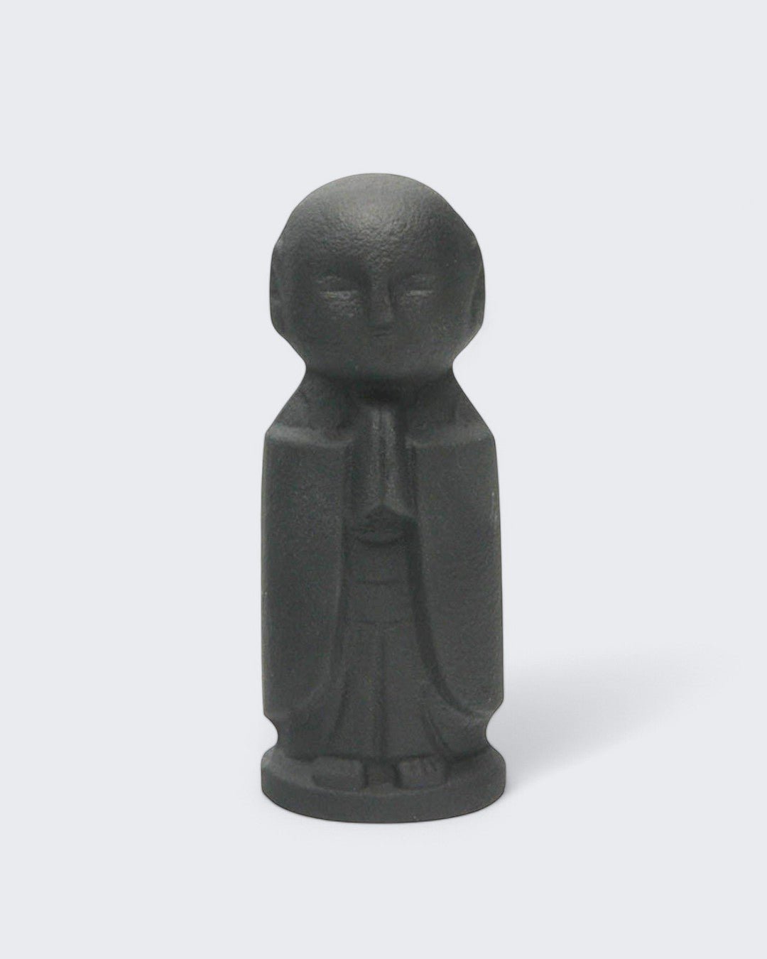 Cast Iron Praying Jizo Statue, Japan - Statues