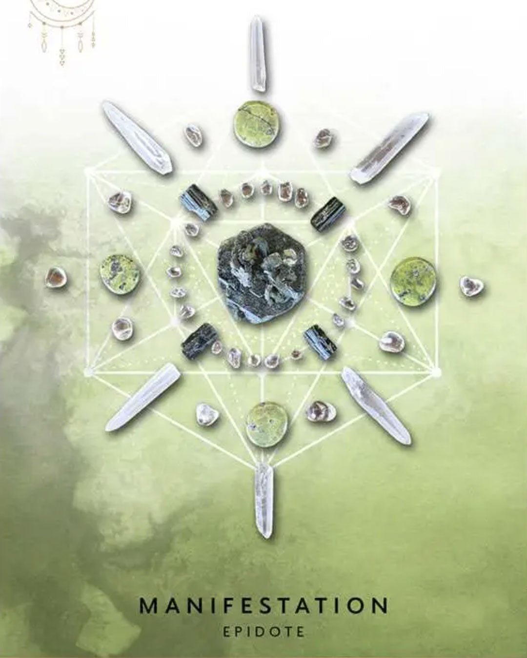 Crystal Grid Oracle – Deluxe 72 - Card Expansion Deck with Guidebook - Books