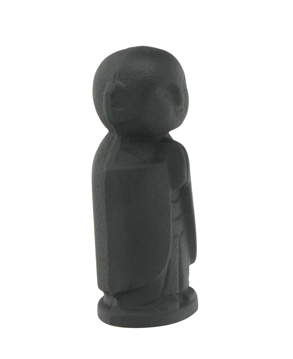 Cast Iron Praying Jizo Statue, Japan