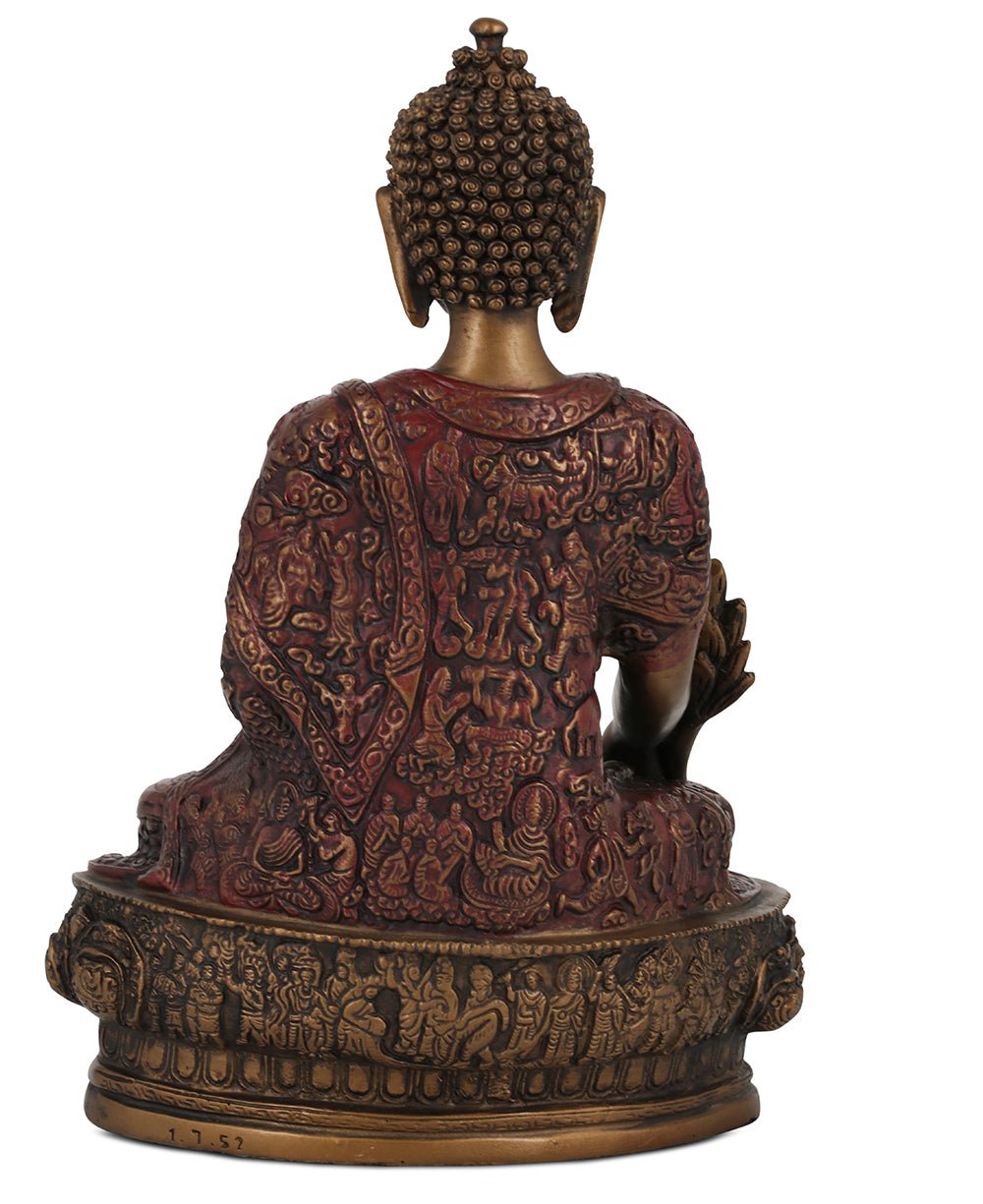 Detailed Medicine Buddha Statue - Sculptures & Statues