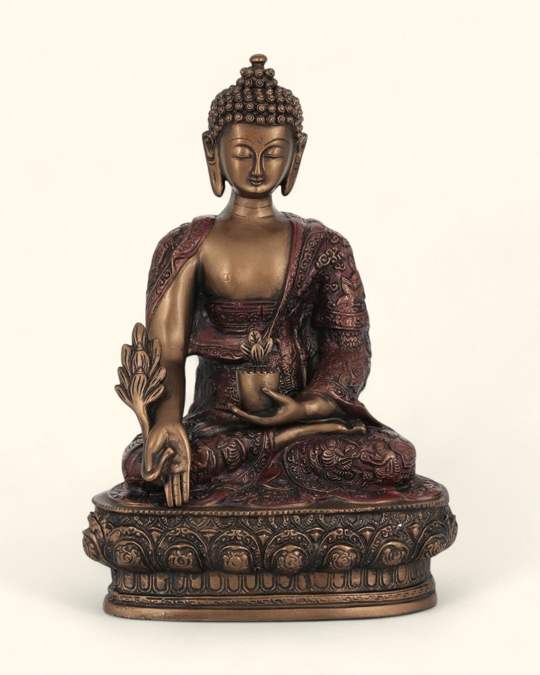Detailed Medicine Buddha Statue - Sculptures & Statues