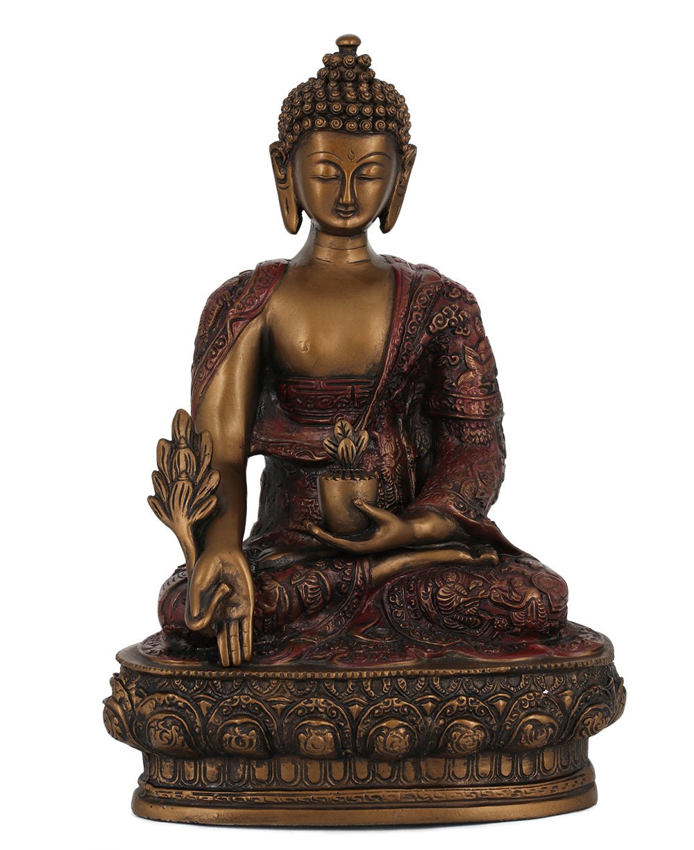 Detailed Medicine Buddha Statue - Sculptures & Statues