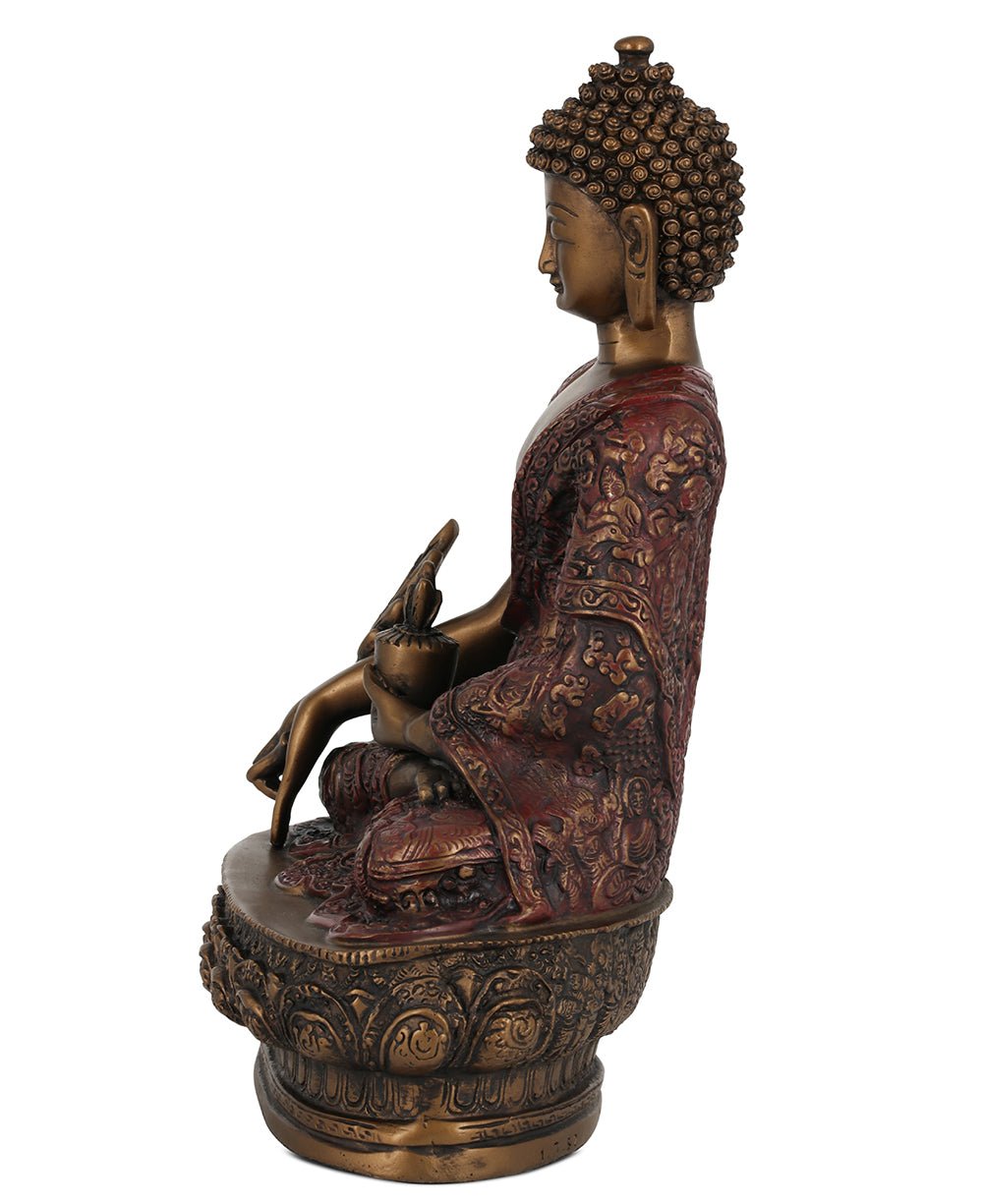Detailed Medicine Buddha Statue - Sculptures & Statues