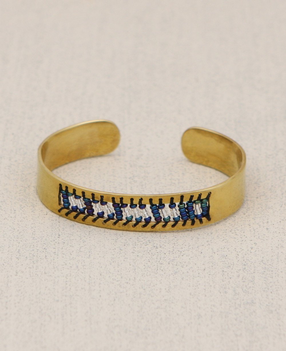 "Empower" Morse Code Bracelet, Fairtrade - Bracelets