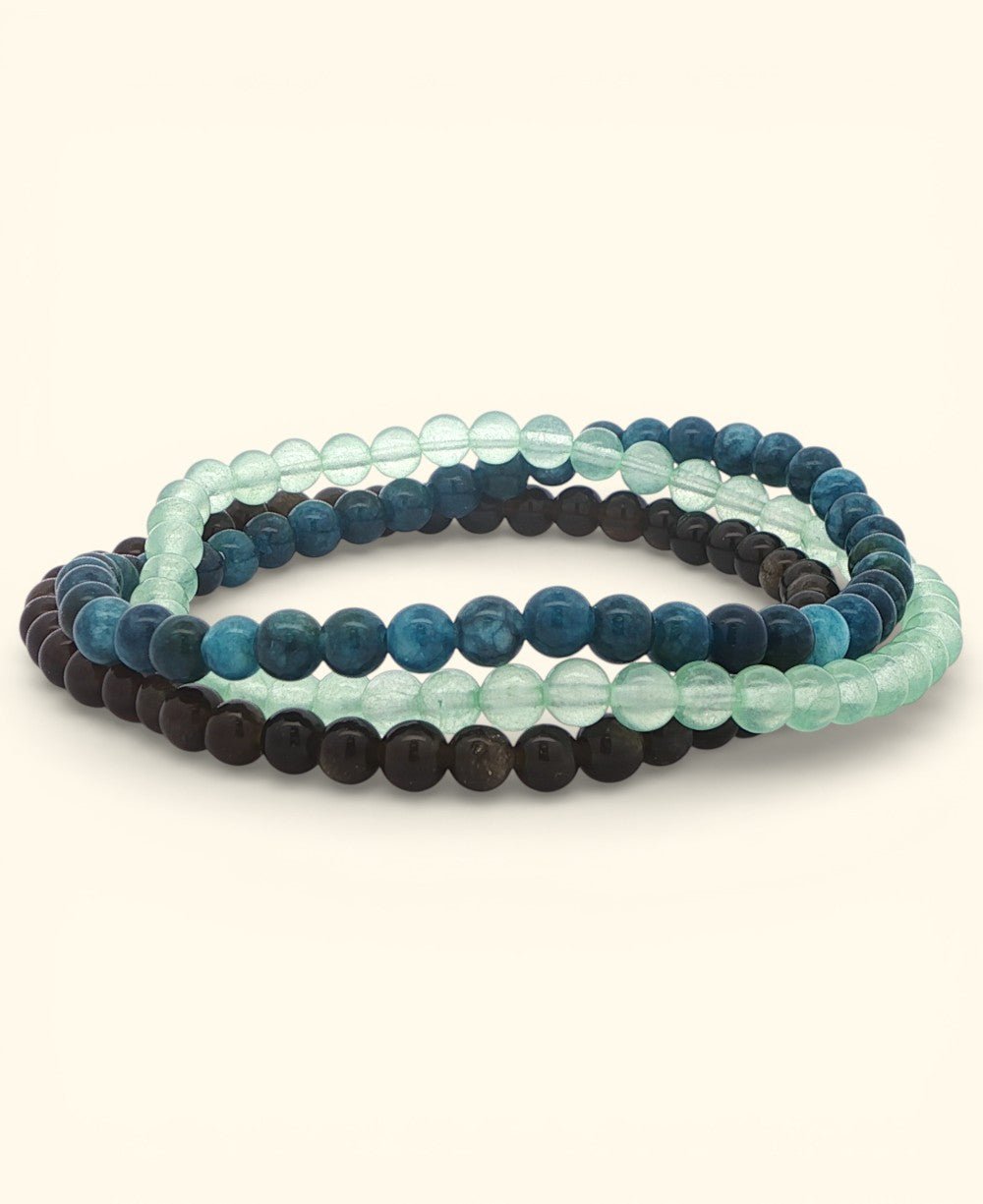 Energy Bracelets for Personal Growth, Set of 3 - Bracelets