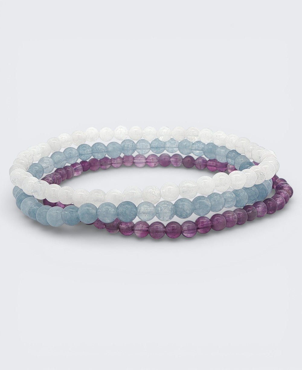 Energy Bracelets for Tranquility, Set of 3 - Bracelets
