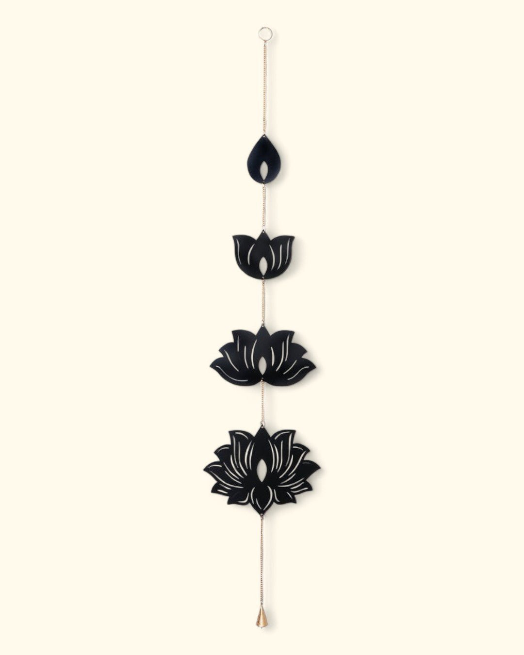 Fairtrade Blooming Lotus Meaningful Wall Hanging - Posters, Prints, & Visual Artwork