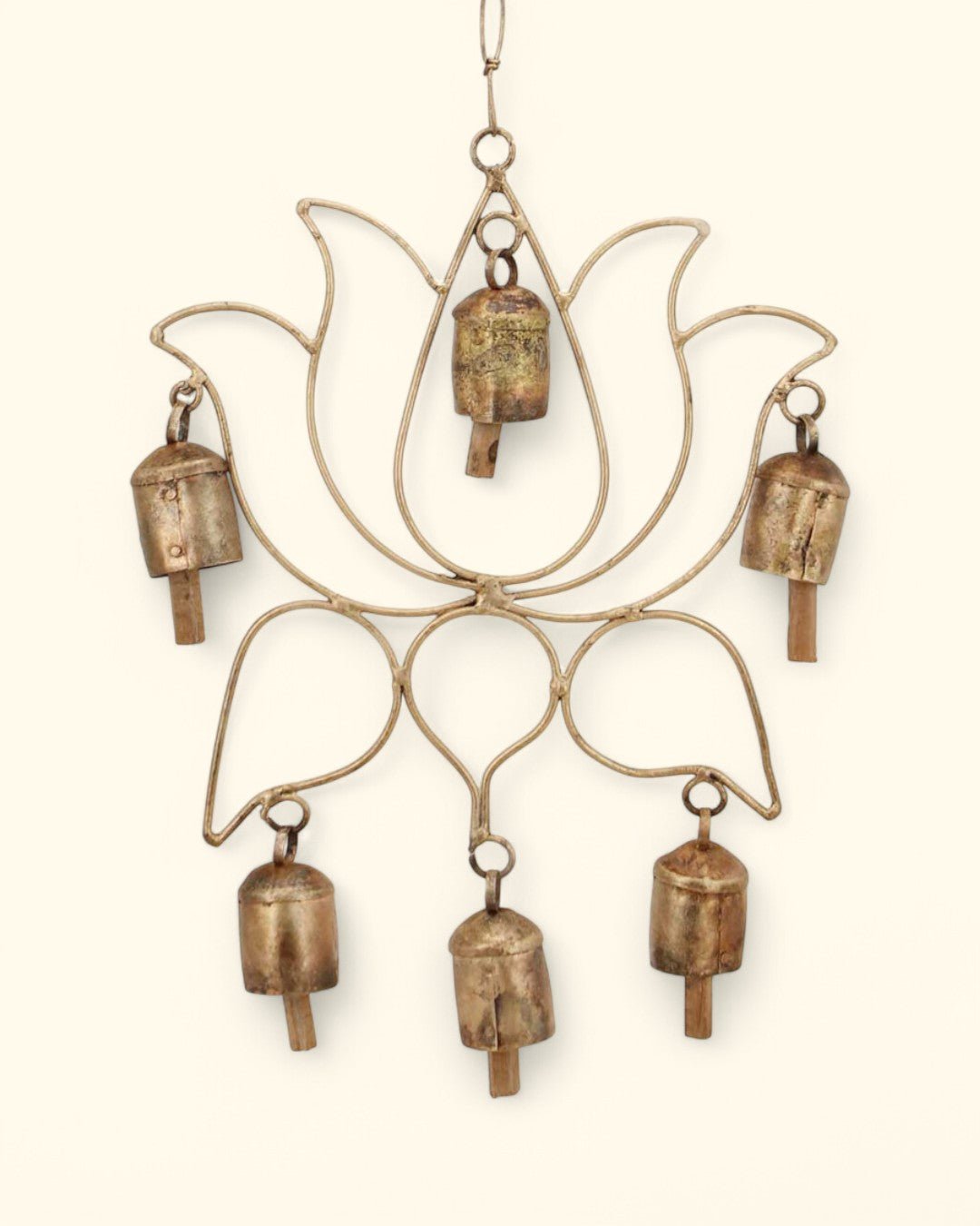 Fairtrade Lotus Bell Chime - Wind Chimes