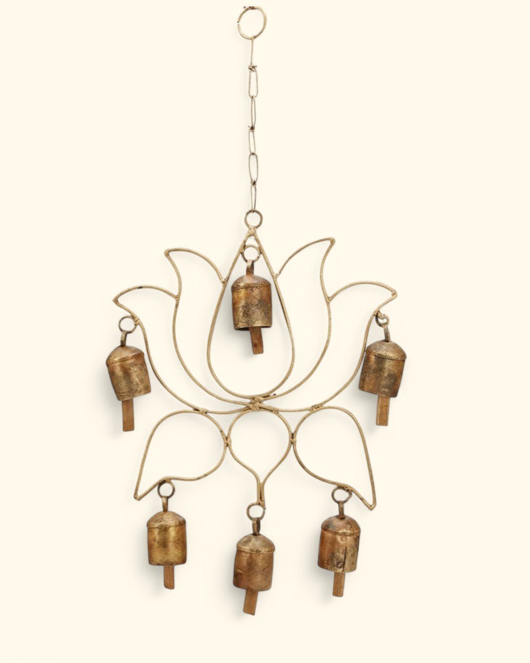 Fairtrade Lotus Bell Chime - Wind Chimes