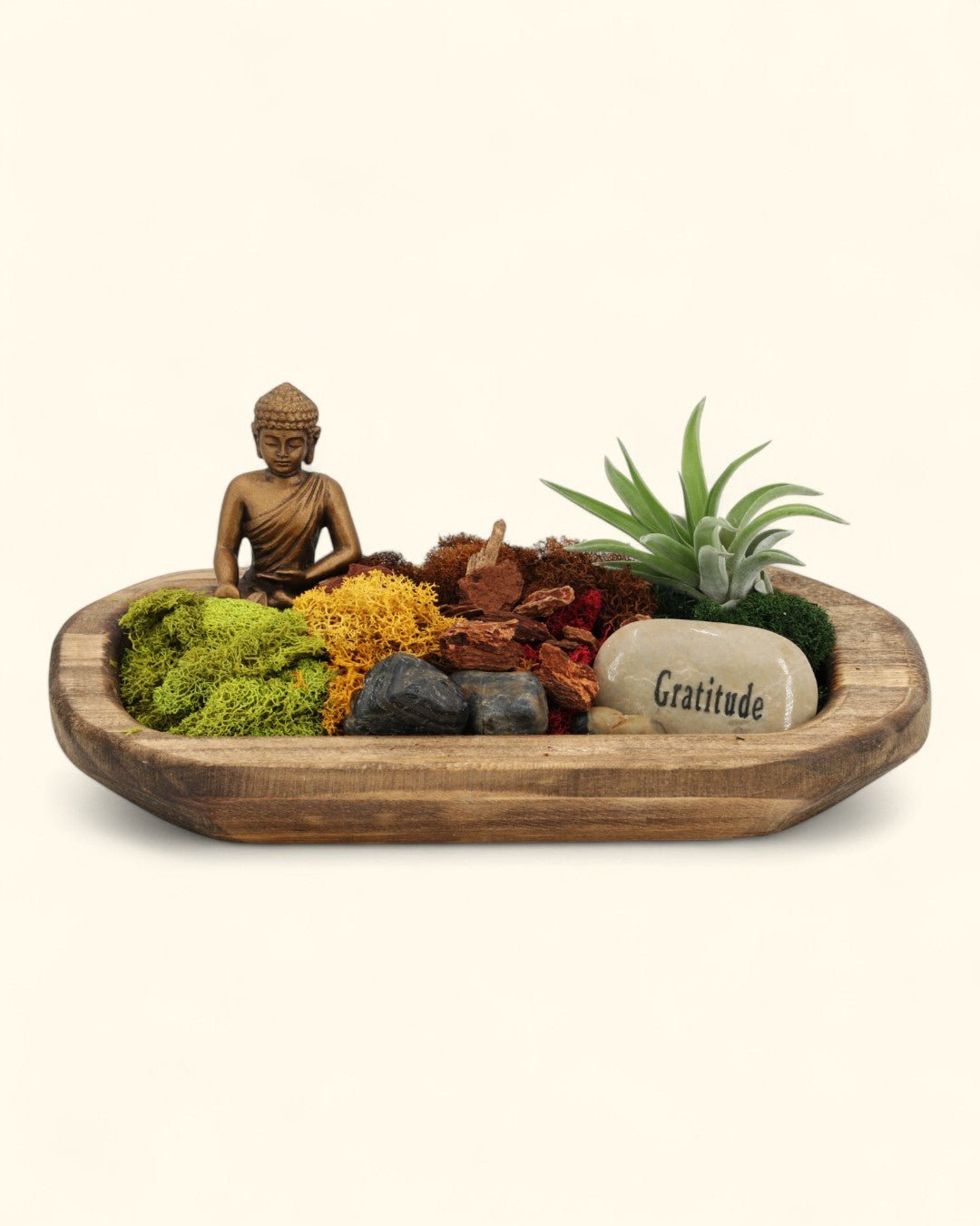 Gartitude Nature’s Garden Buddha Terrarium - Terrarium