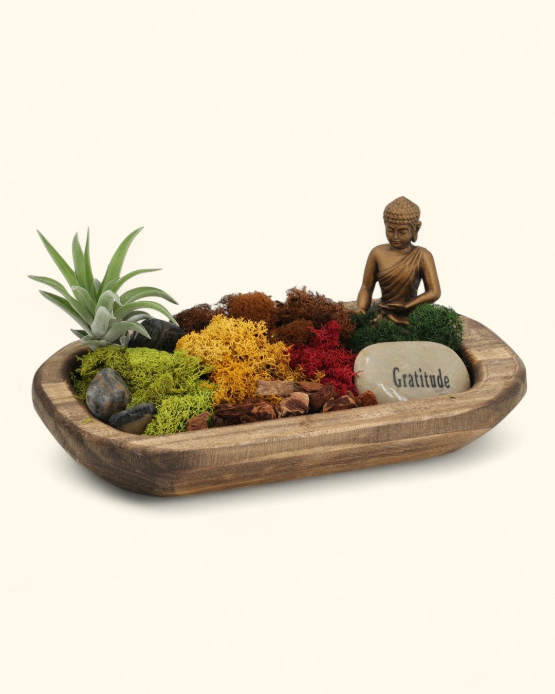 Gartitude Nature’s Garden Buddha Terrarium - Terrarium