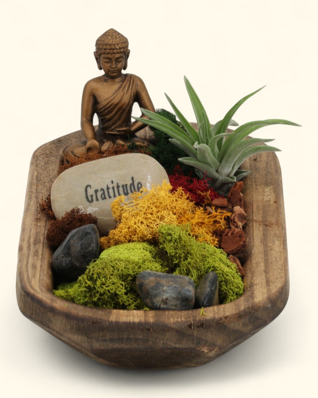 Gartitude Nature’s Garden Buddha Terrarium - Terrarium