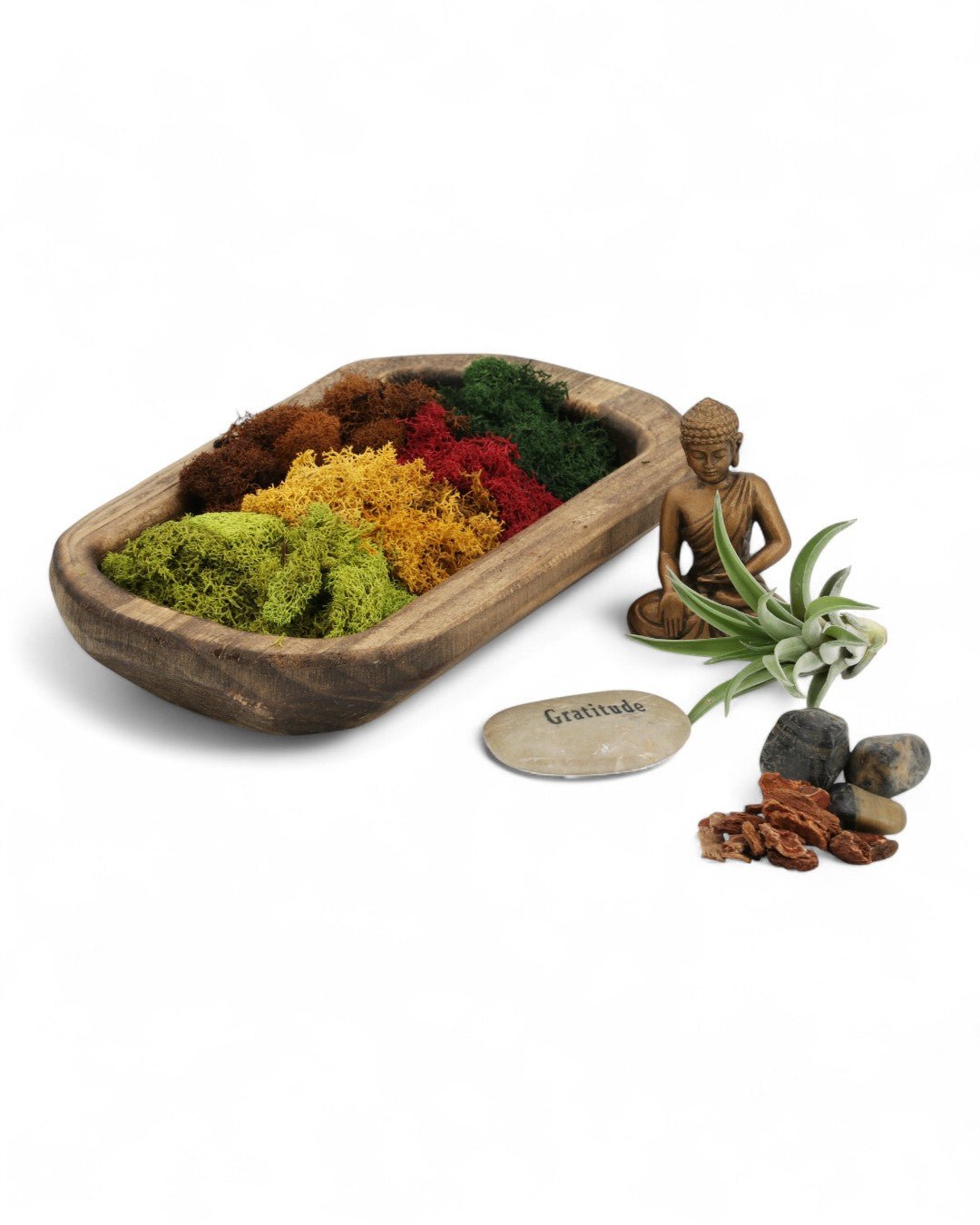 Gartitude Nature’s Garden Buddha Terrarium - Terrarium