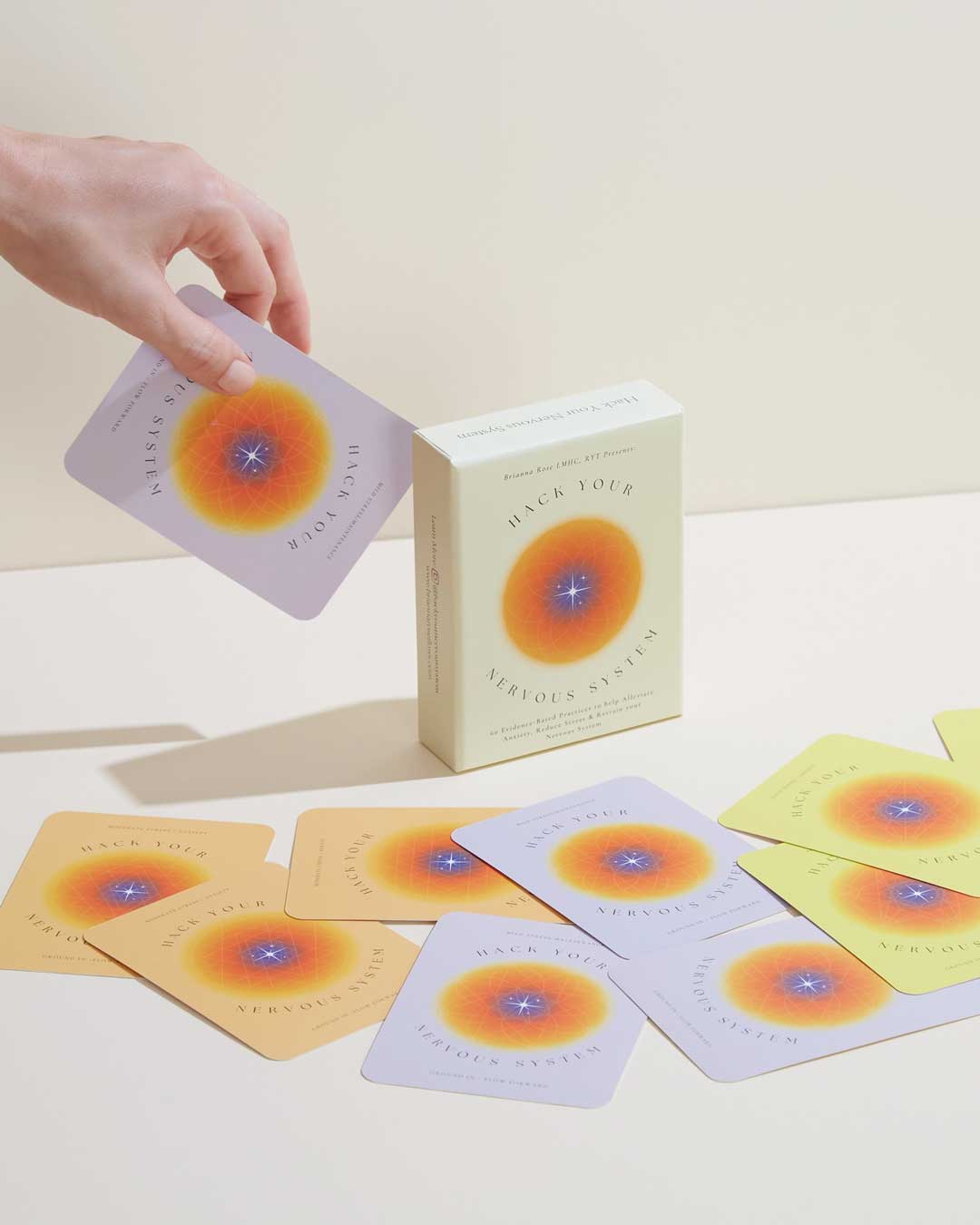 Hack Your Nervous System – 60 - Card Mind - Body Practice Deck for Stress & Anxiety Relief - Wellness