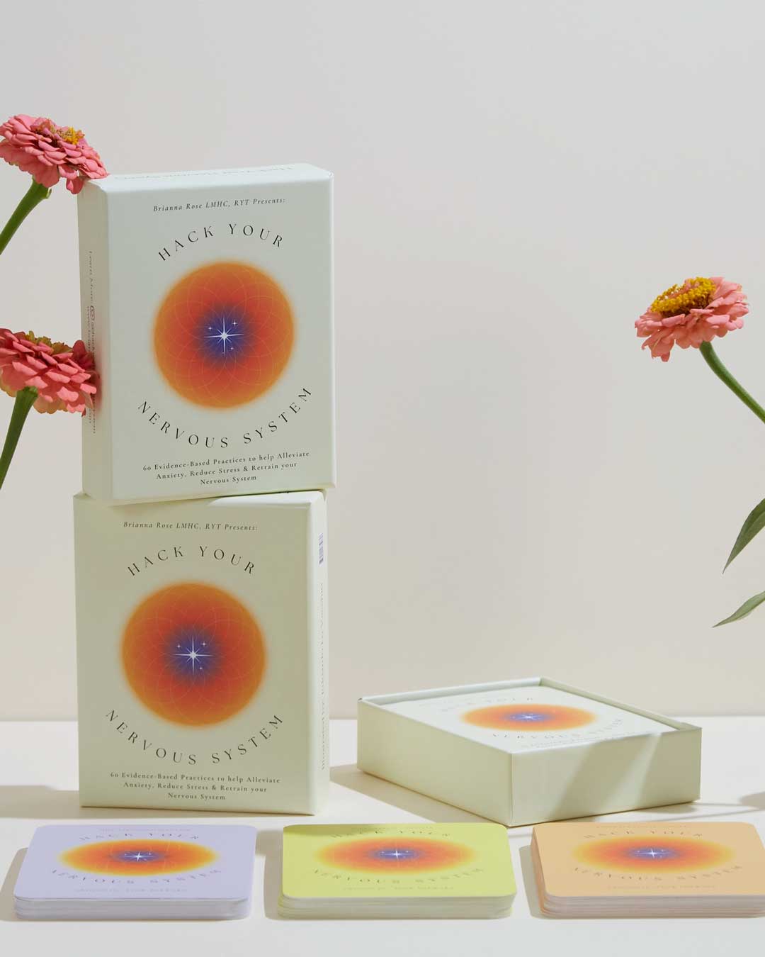 Hack Your Nervous System – 60 - Card Mind - Body Practice Deck for Stress & Anxiety Relief - Wellness