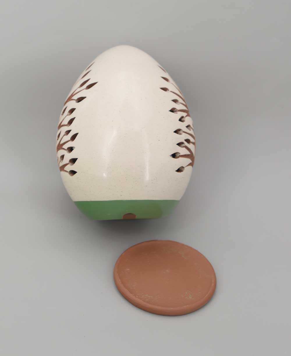 Handcrafted Tree of Life Ceramic Luminary / Tea Light Holder - Lamps Small