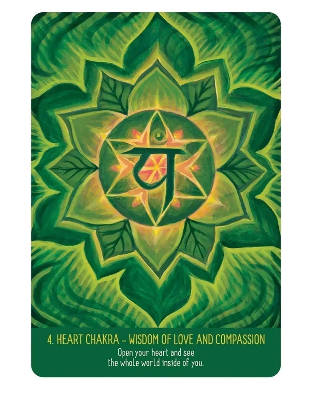 Infinite Wisdom of the Chakras Oracle Deck – 42 - Card Energy Center Guide with Illustrated Book - Decor