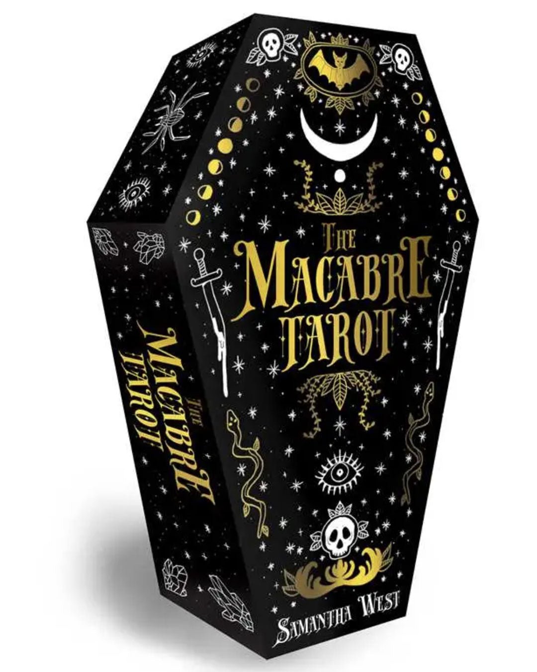 Macabre Tarot Deck - 78 - Card Gothic Divination Set by Sam Rook - Books