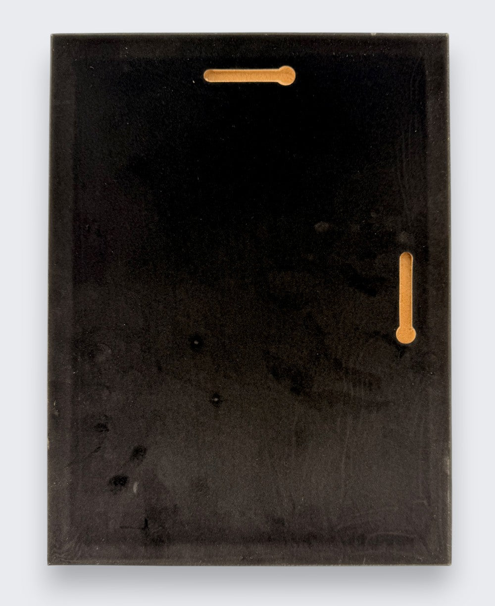 “Make Space” Wall Plaque – Inspirational Vegan Leather Hanging - Posters, Prints, & Visual Artwork