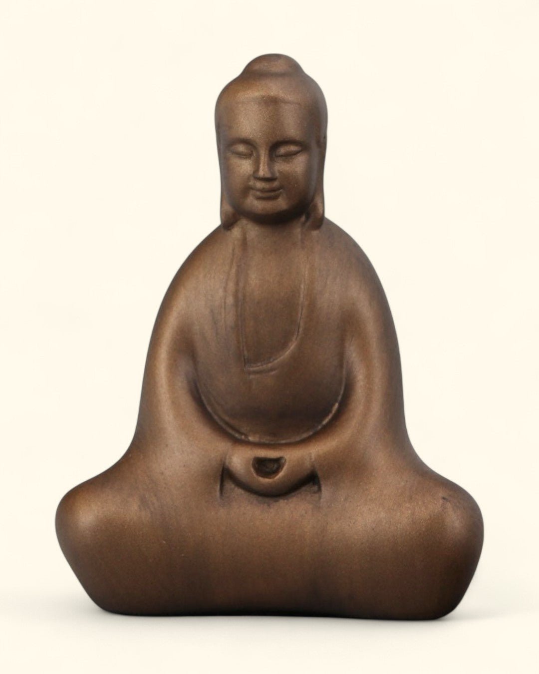 Minimalist Abstract Meditating Buddha Statue - Sculptures & Statues