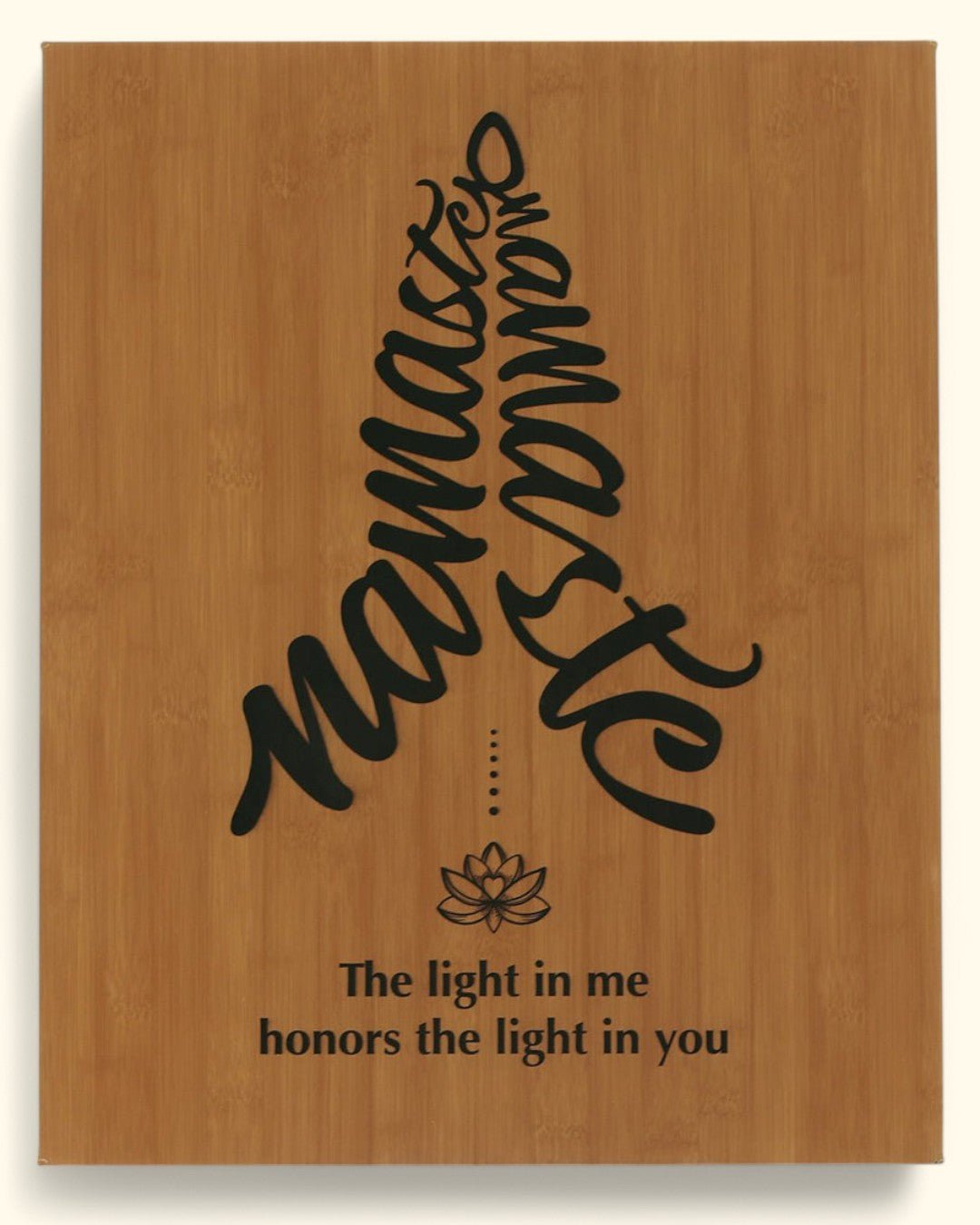 Namaste Wall Hanging, 16X20 Inches - Wind Chimes