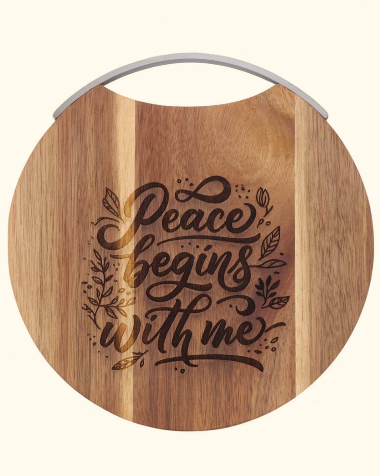 Peaceful Moments Cheese Board Wall Hanging - Wall Hanging