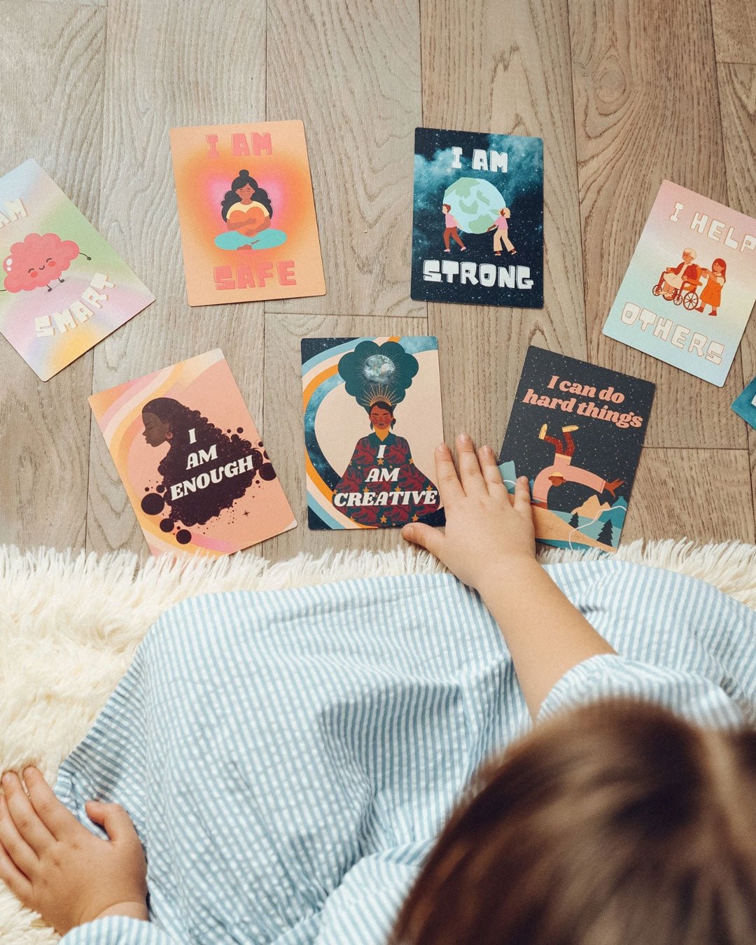 Positive Affirmation Cards for Kids – Mindful Confidence Deck for Emotional Growth - educational flash cards