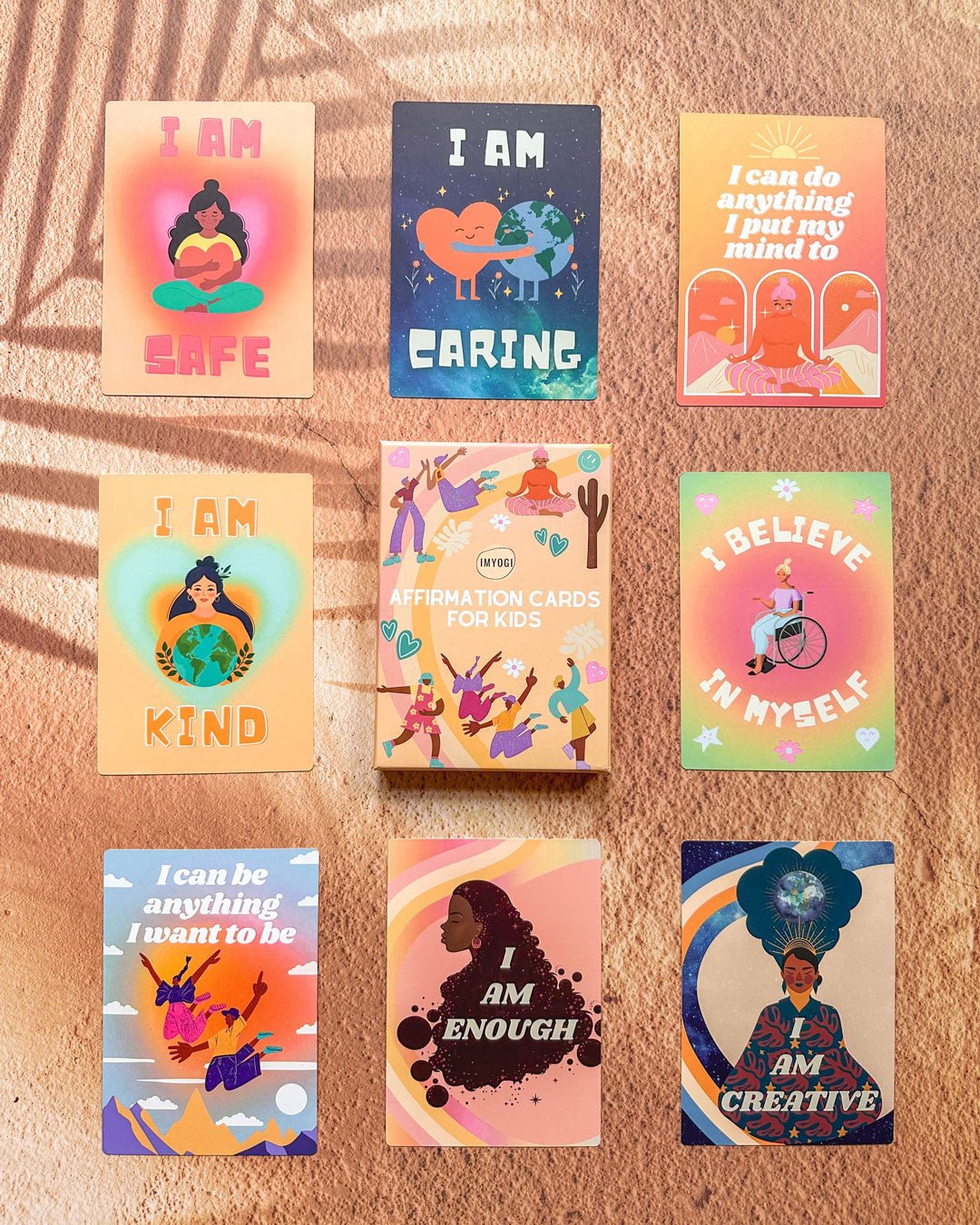 Positive Affirmation Cards for Kids – Mindful Confidence Deck for Emotional Growth - educational flash cards
