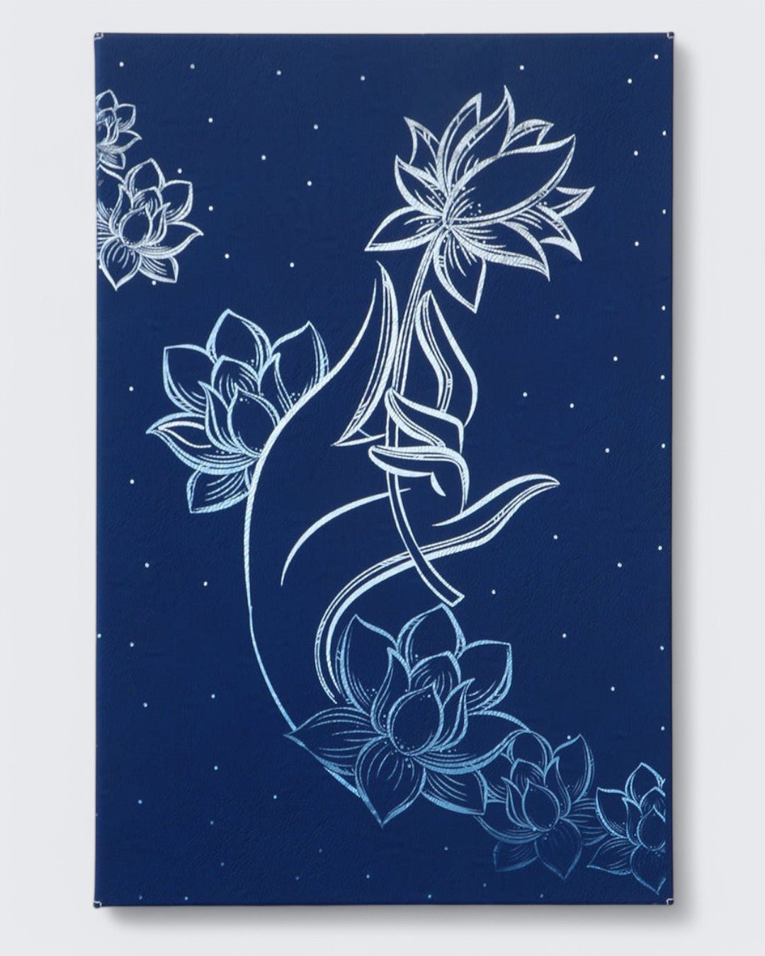 Purity Lotus Flower Mudra Hand Wall Hanging - Posters, Prints, & Visual Artwork