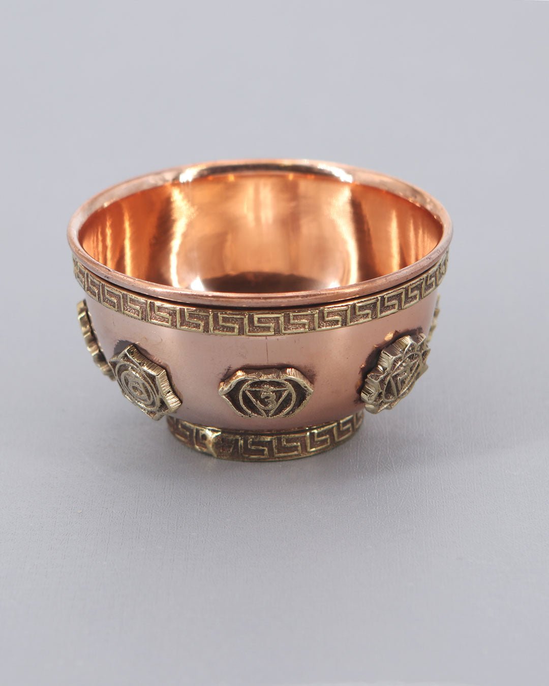 Set of Chakra Cone Incense With Chakra Bowl - New