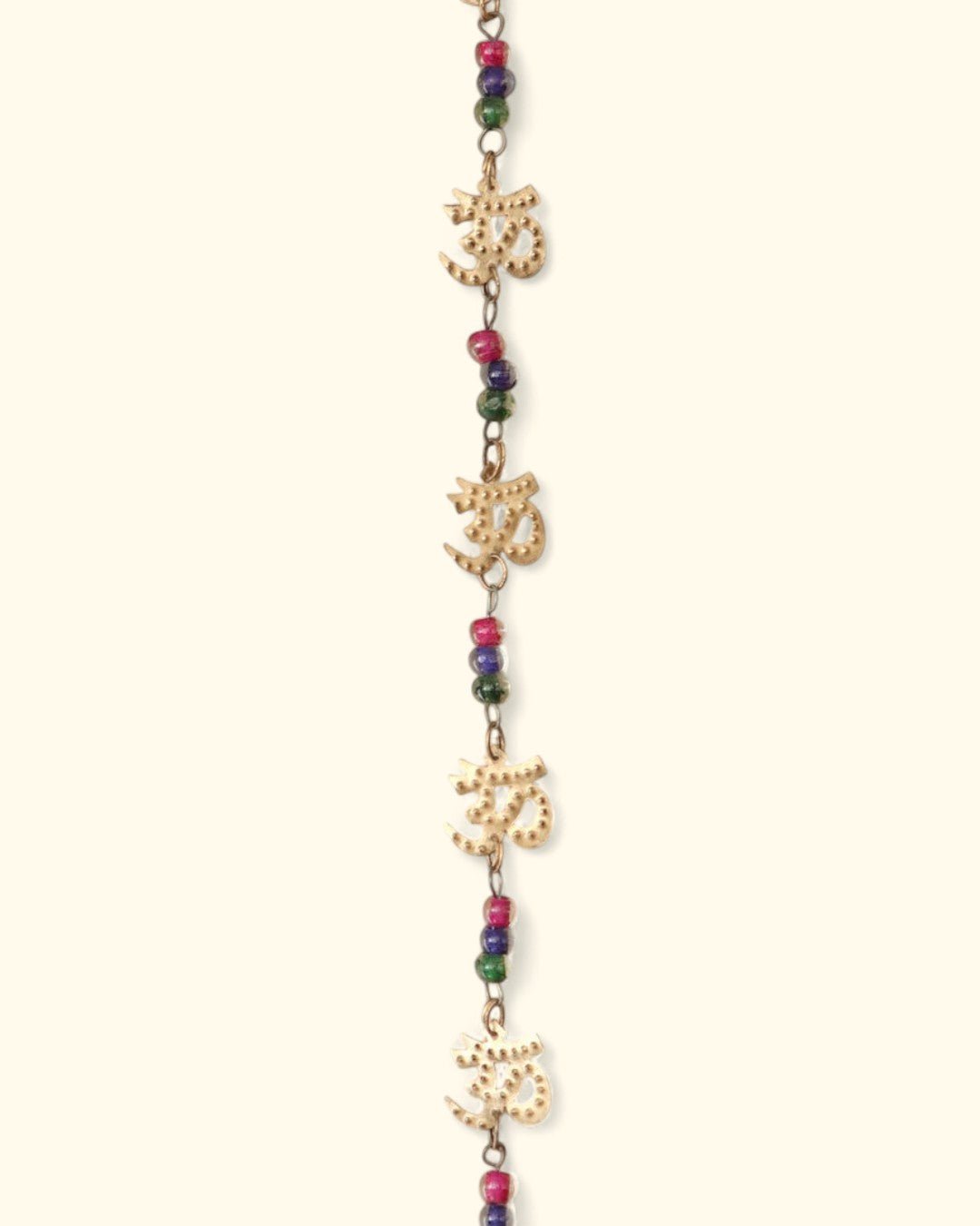 Seven Om Symbol Wall Hanging With Bell - Posters, Prints, & Visual Artwork