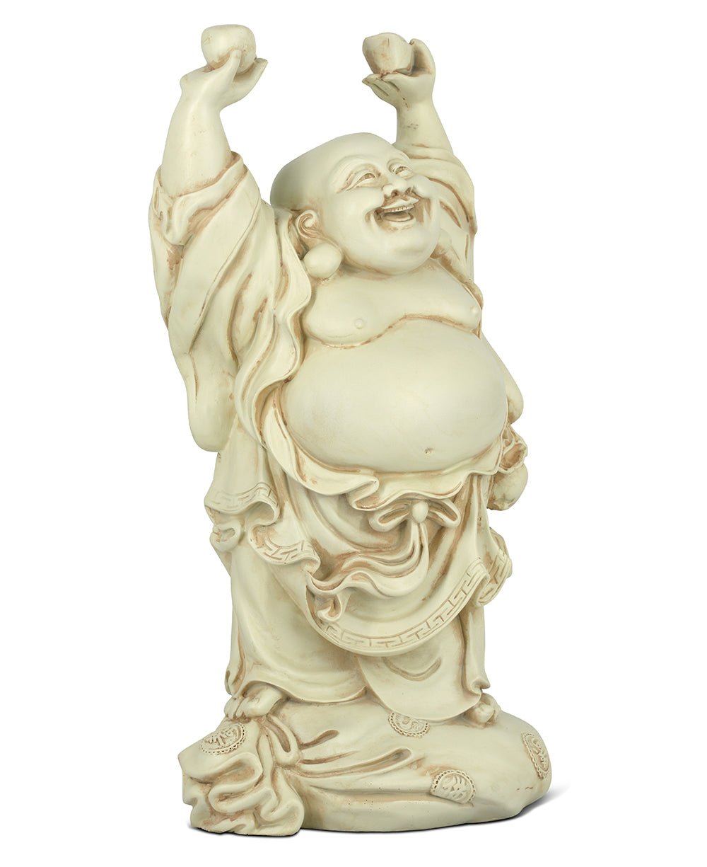 Standing Happy Buddha Statue - Sculptures & Statues