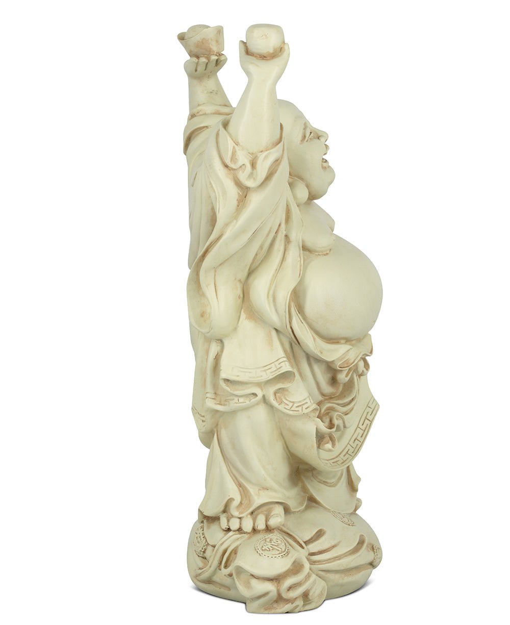 Standing Happy Buddha Statue - Sculptures & Statues