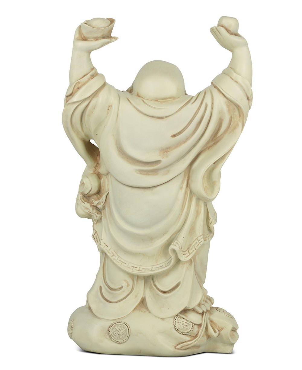 Standing Happy Buddha Statue - Sculptures & Statues