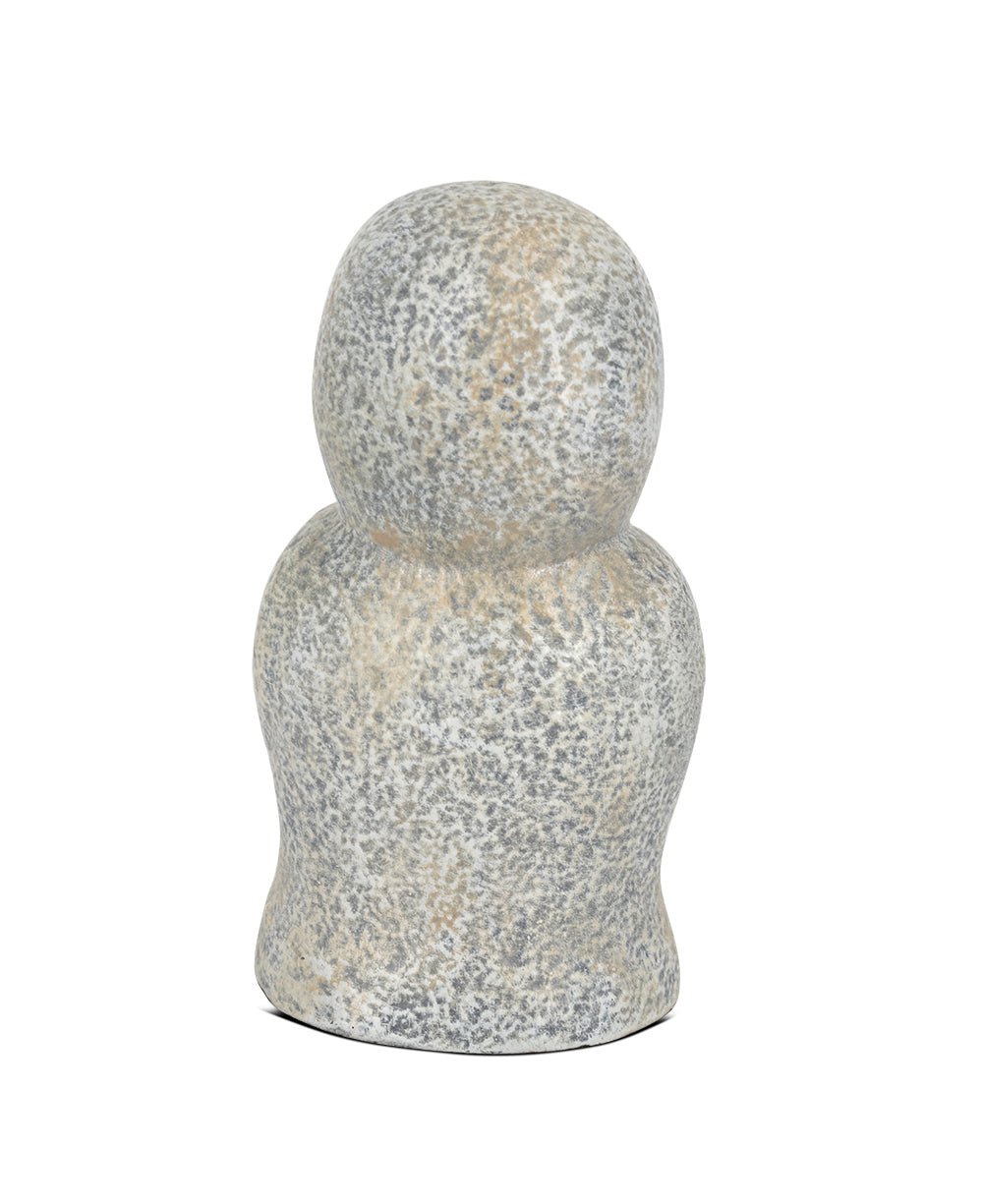 Textured Jizo Namaste Statue - Sculptures & Statues