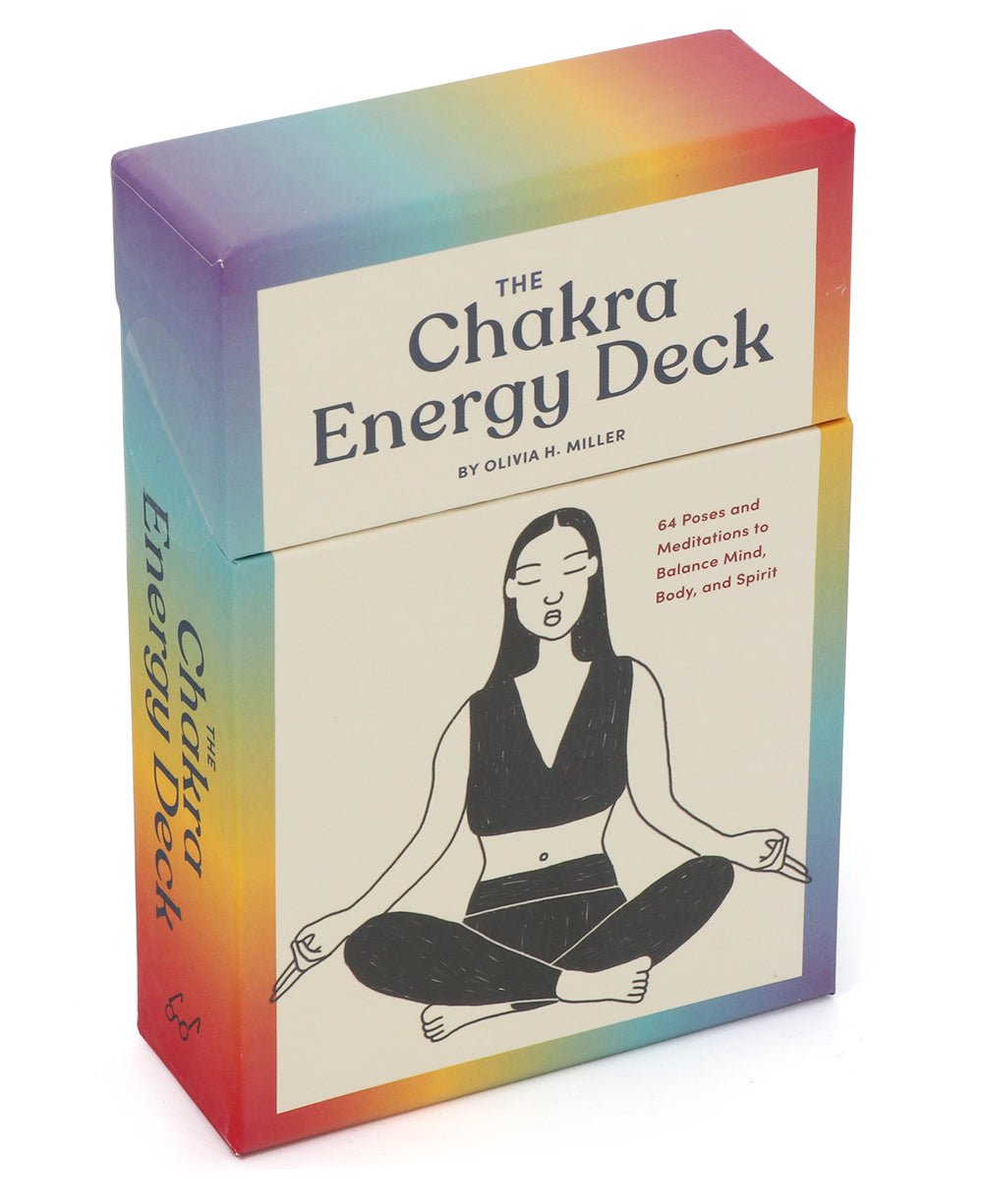 The Chakra Energy Deck, 64 Cards With 24 Page Guidebook - Card Games