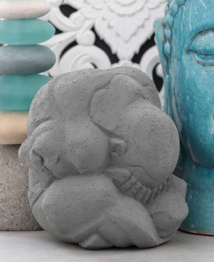 Urban Design Sandstone Finish Weeping Buddha Statue -