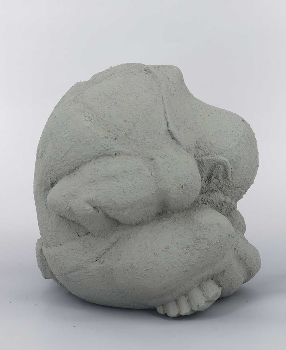 Urban Design Sandstone Finish Weeping Buddha Statue -