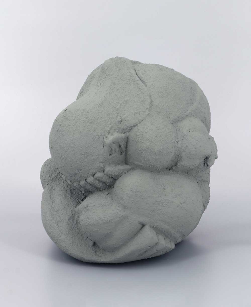 Urban Design Sandstone Finish Weeping Buddha Statue -