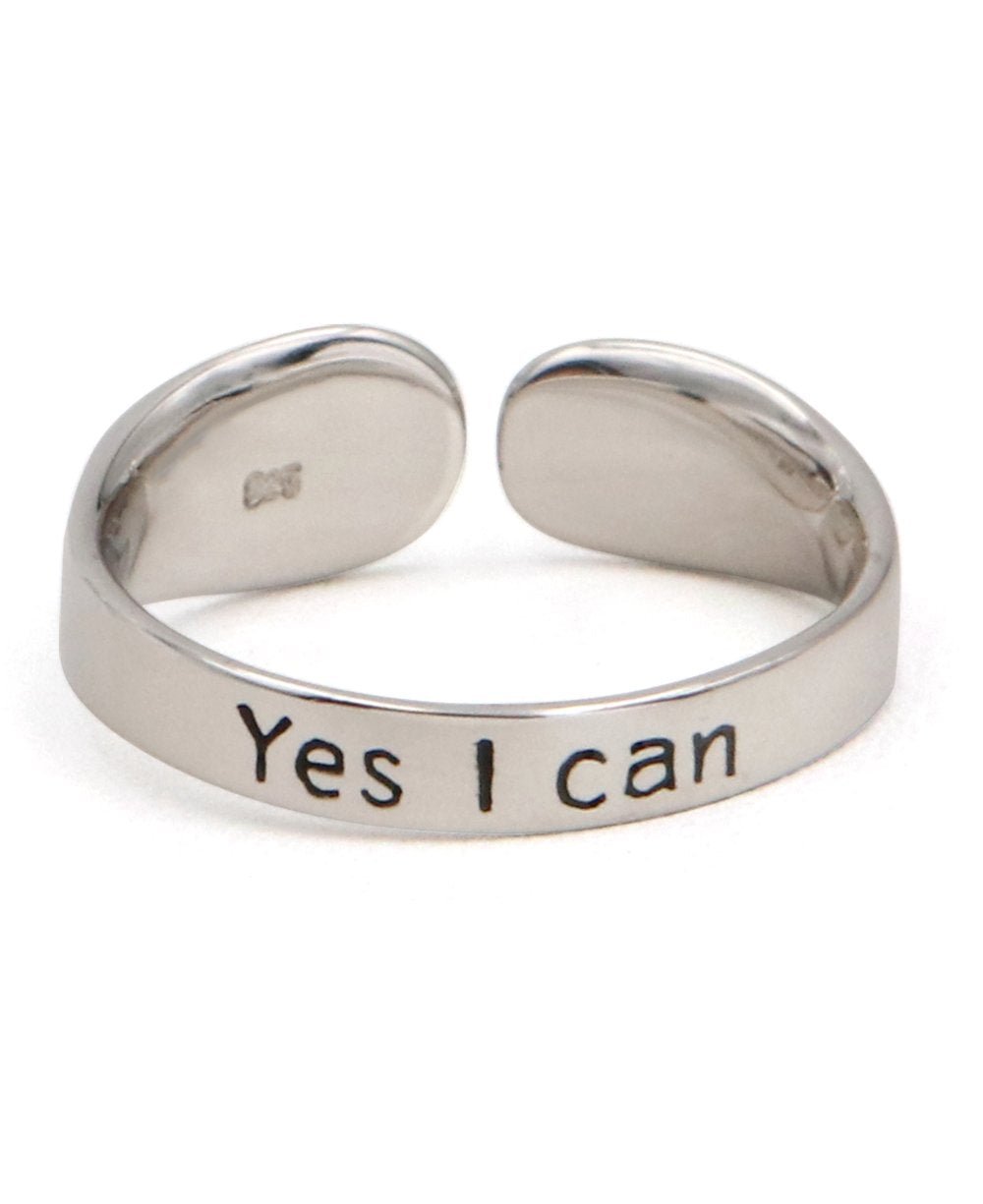 Yes I Can Affirmation Ring - Rings