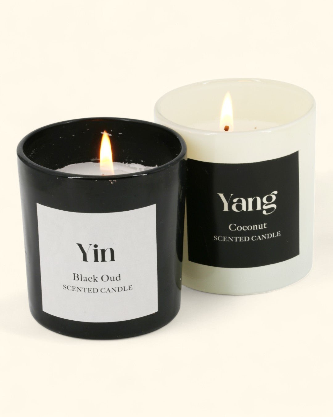 Yin Yang Scented Candle Set - Candles